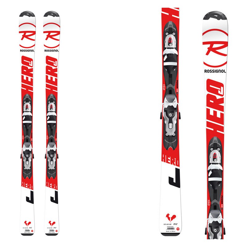 Sci Rossignol Hero Kid X (100 -130) + attacchi Kid-X 45 B76