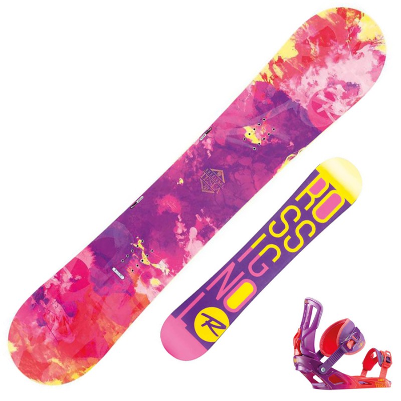 Snowboard Rossignol Tesla Amptek + attacchi Tesla