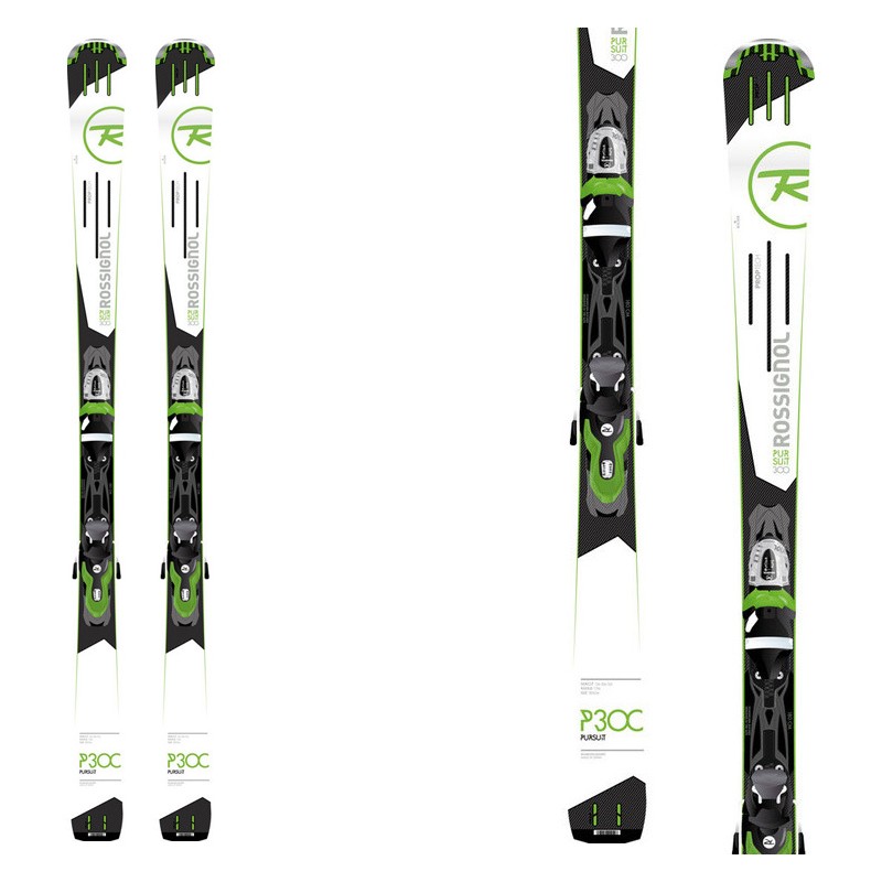 Sci Rossignol Pursuit 300 Xelium + attacchi Xelium 100 B83