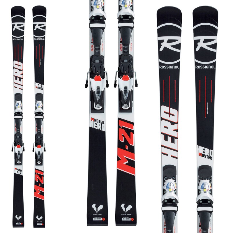 Sci Rossignol Hero Master R21 WC + attacchi Spx 15 cm 180