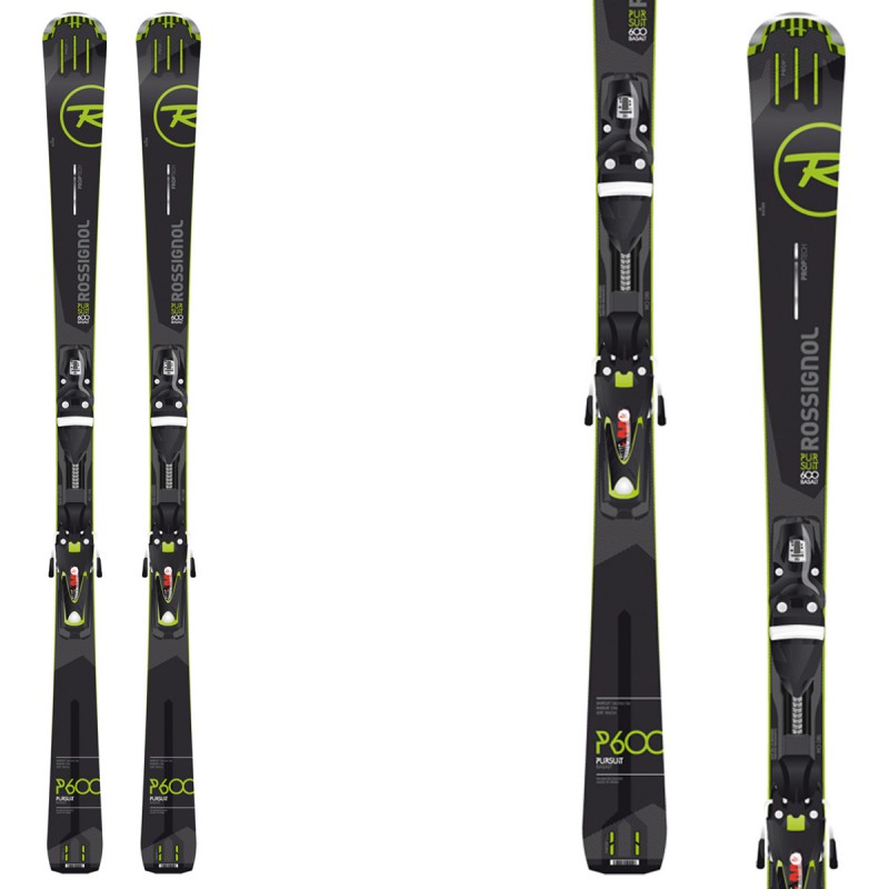 Sci Rossignol Pursuit 600 + attacchi Nx 12 Fluid