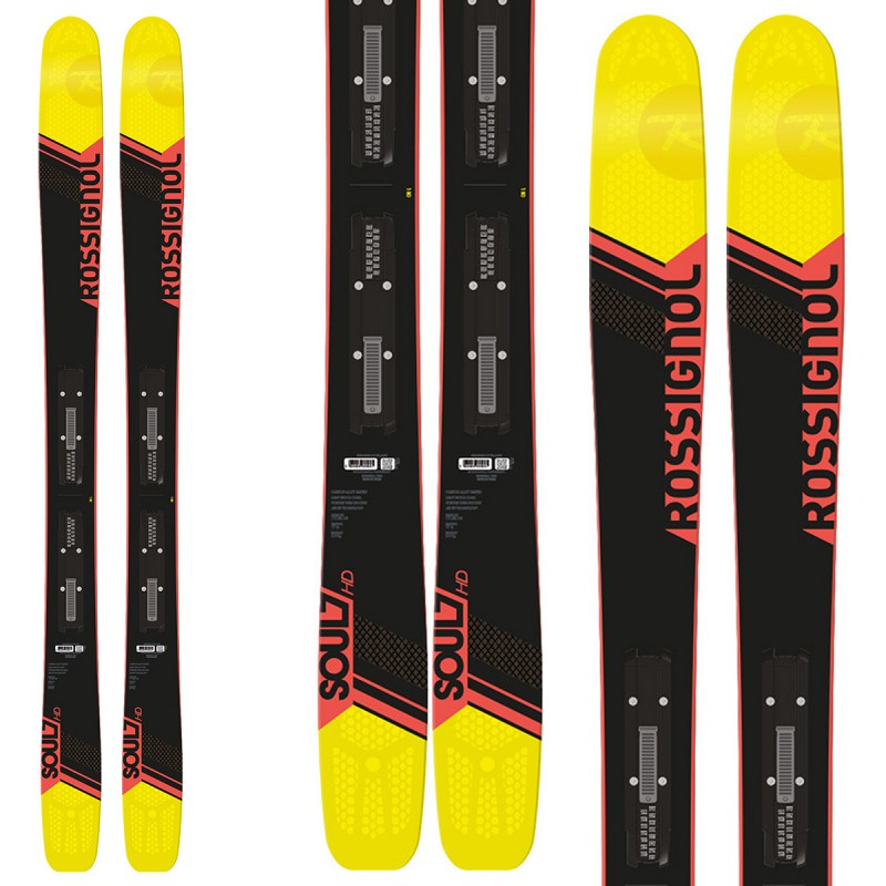 Sci Rossignol Soul 7 Hd K + attacchi Nx 12 K Dual Wtr B120 Bw