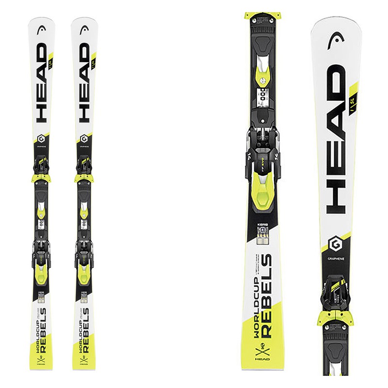 Sci Head WC Rebels iSL Rp Evo 14 + attacchi Freeflex Evo 14 Br 85