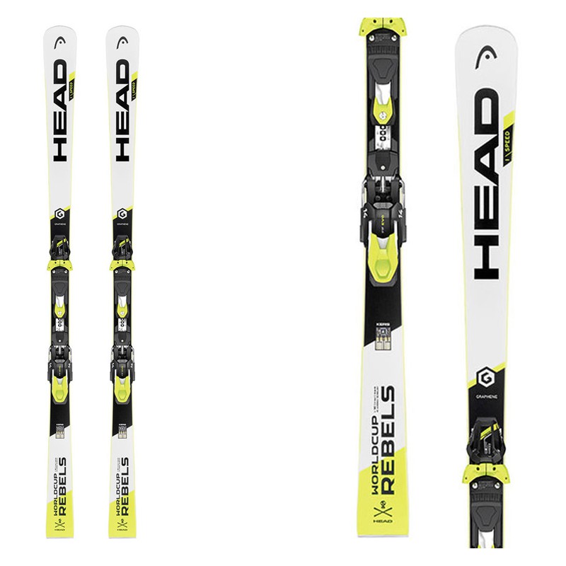 Sci Head WC Rebels iSpeed RP EVO 14 + attacchi Freeflex 14 Br 85