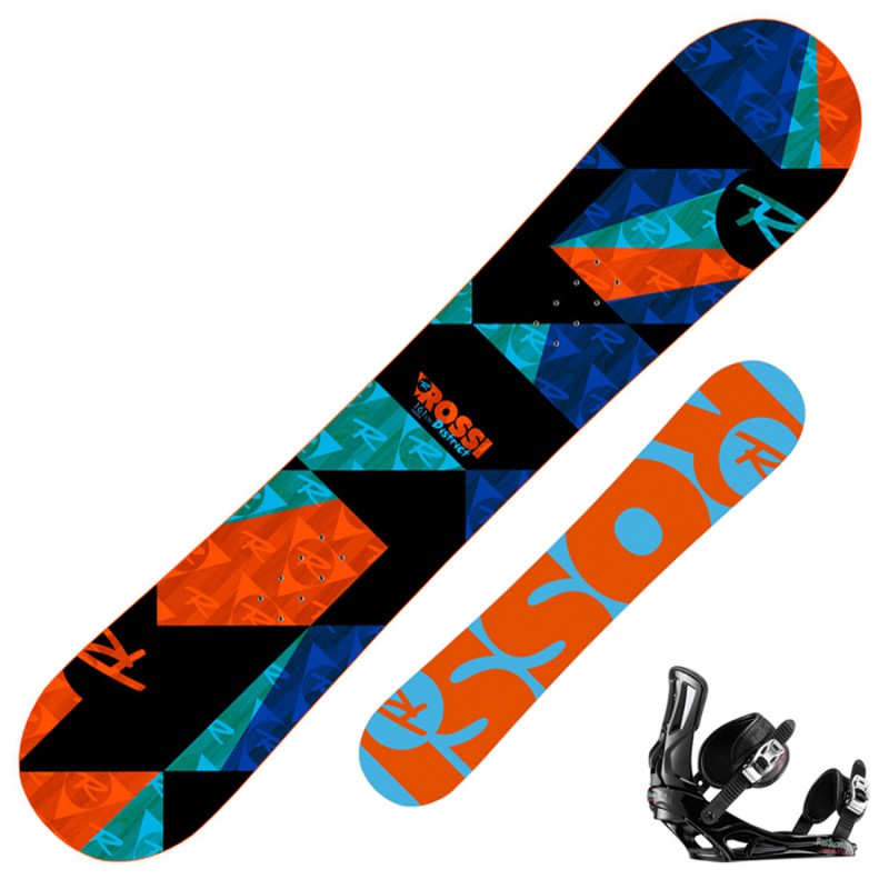 Snowboard Rossignol District Amptek + attacchi Battle V2 m/l