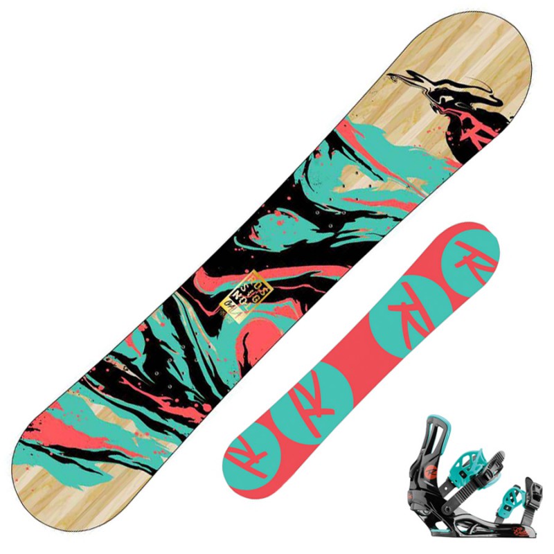 Snowboard Rossignol Gala + attacchi Gala s/m