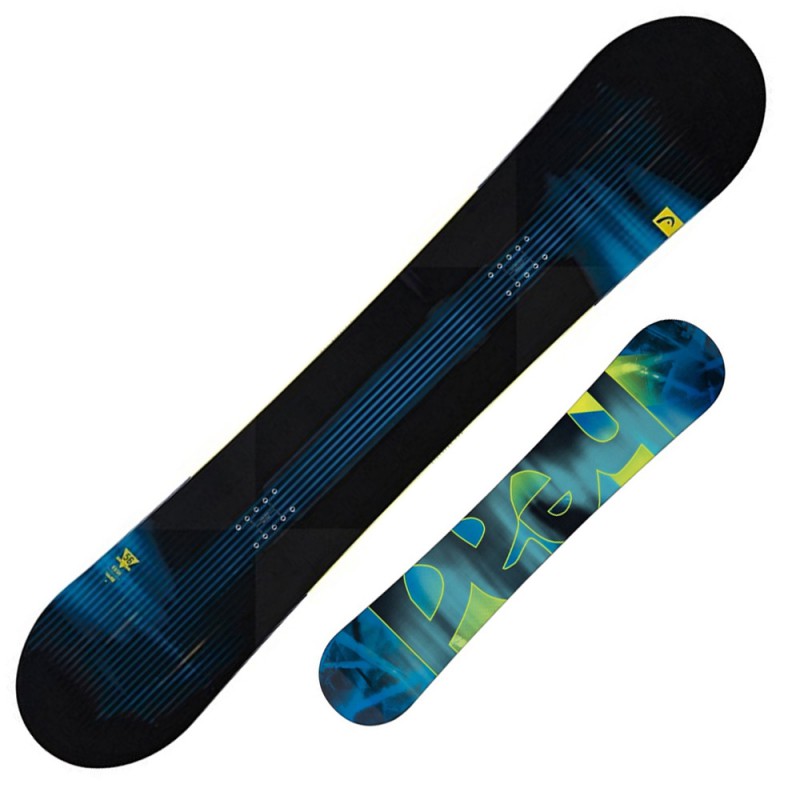 Snowboard Head Rush + attacchi Nx One