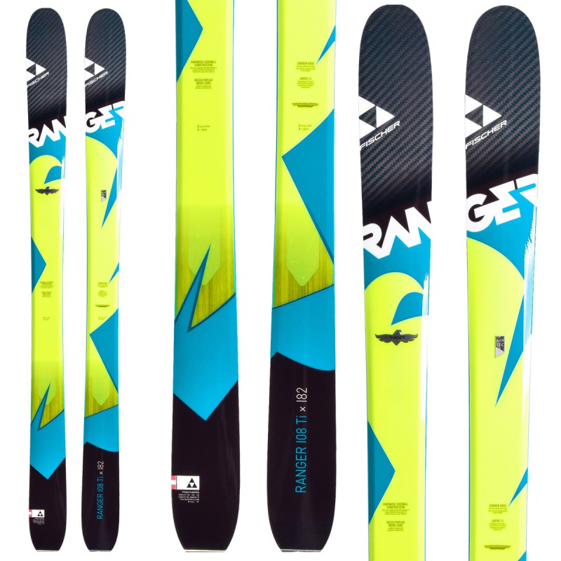 Sci Fischer Ranger 108 Ti + attacchi V614