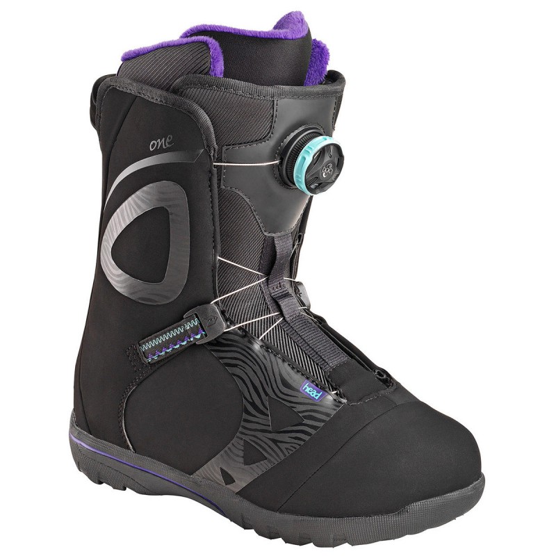 Scarpe snowboard Head One Wmn Boa nero