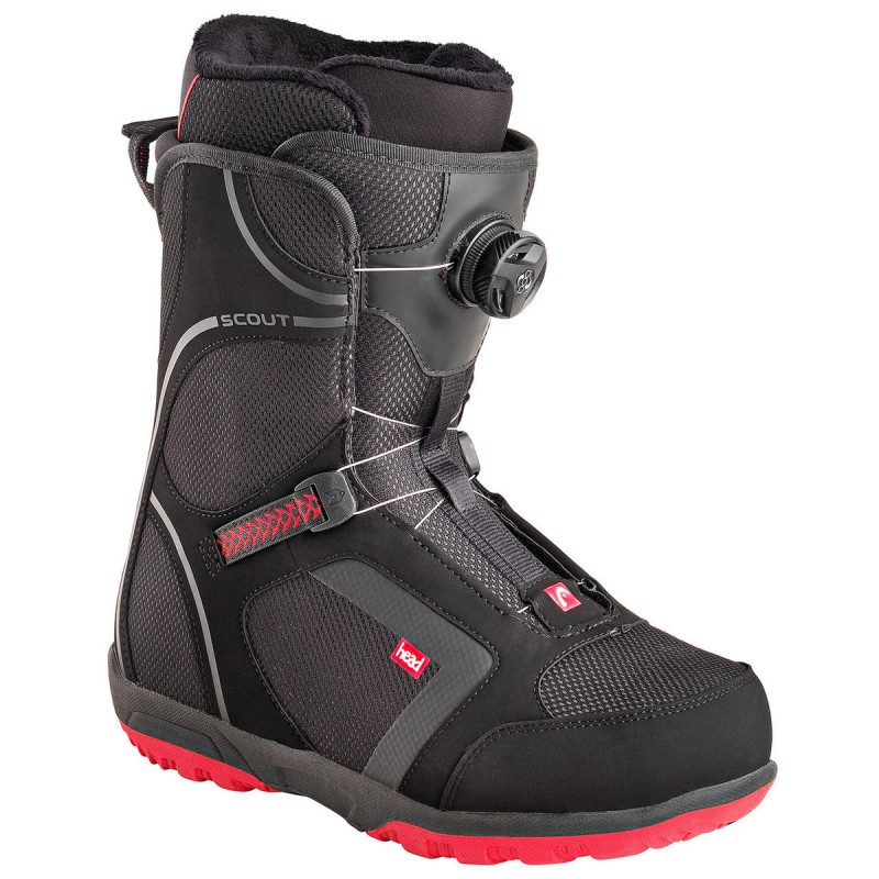 Scarpe snowboard Head Scout Pro Boa nero