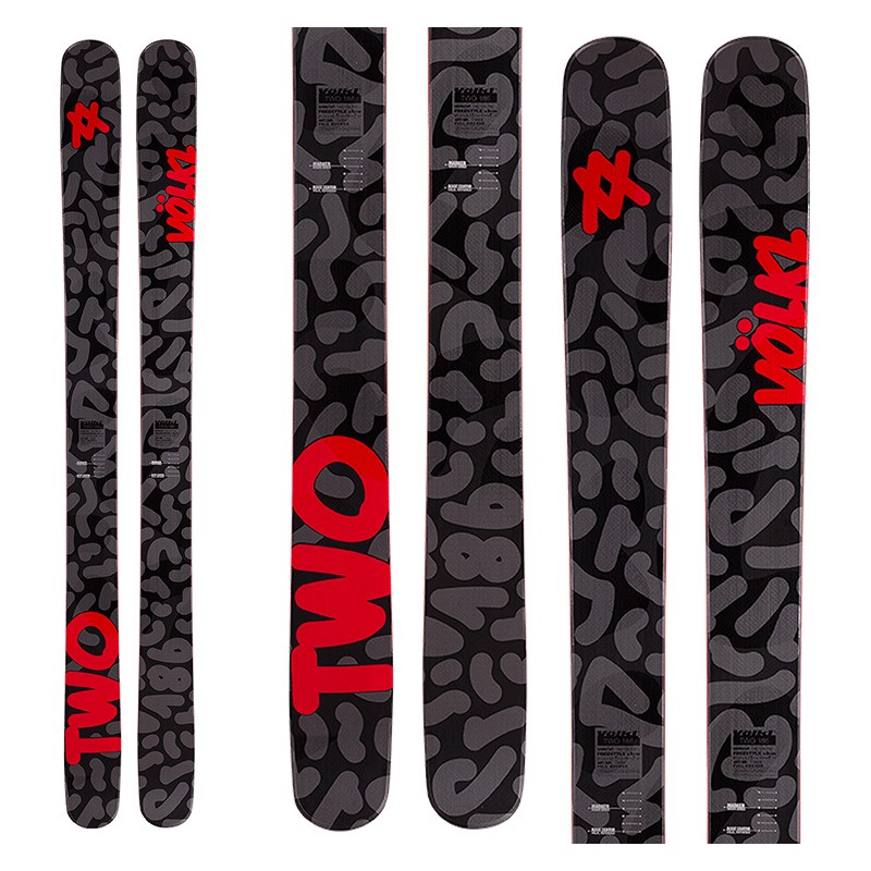 Sci Volkl Two + attacchi Vist V614