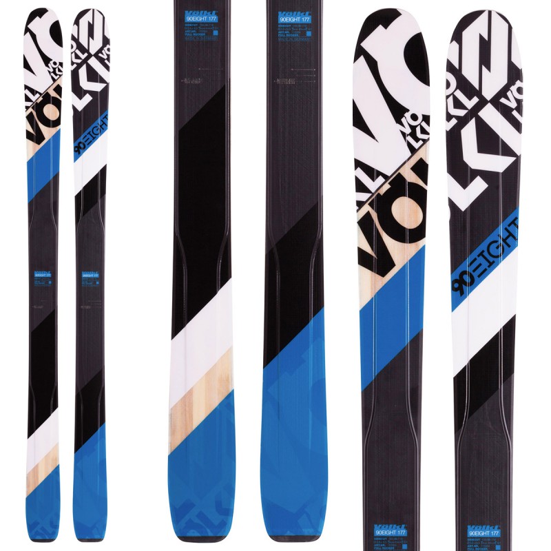 Sci Volkl 90Eight + attacchi V614