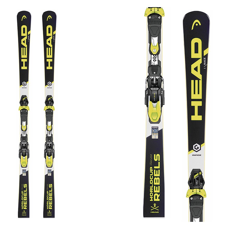 Sci Head WC Rebels iRace Rp Evo 14 + attacchi Freeflex Evo 14 Br 85