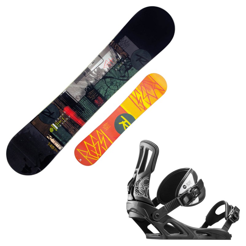 snowboard Rossignol Alias Amptek + attacchi Cage V1 m/l