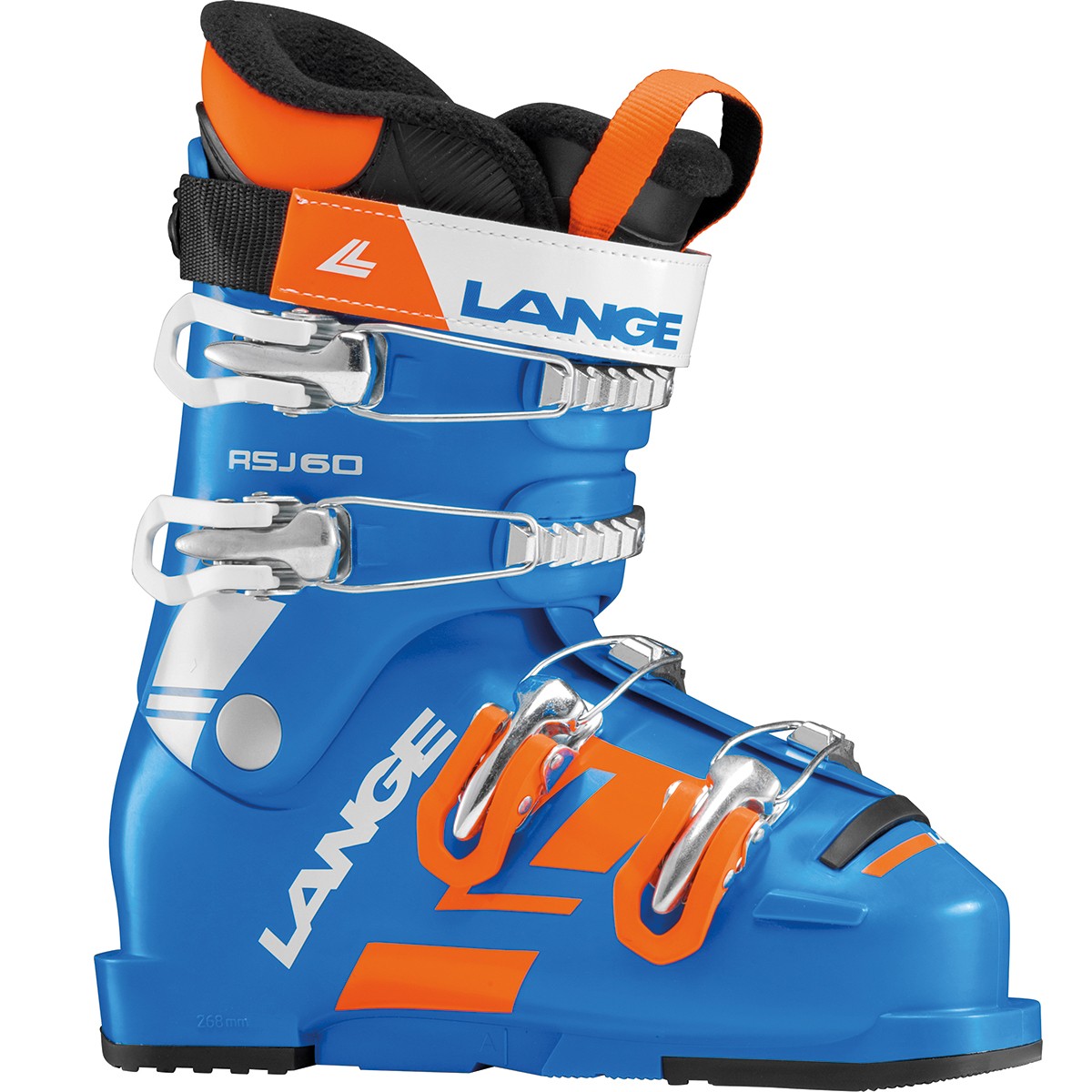 Scarponi sci Lange Rsj 60 (Colore: blu-arancio, Taglia: 19.5)