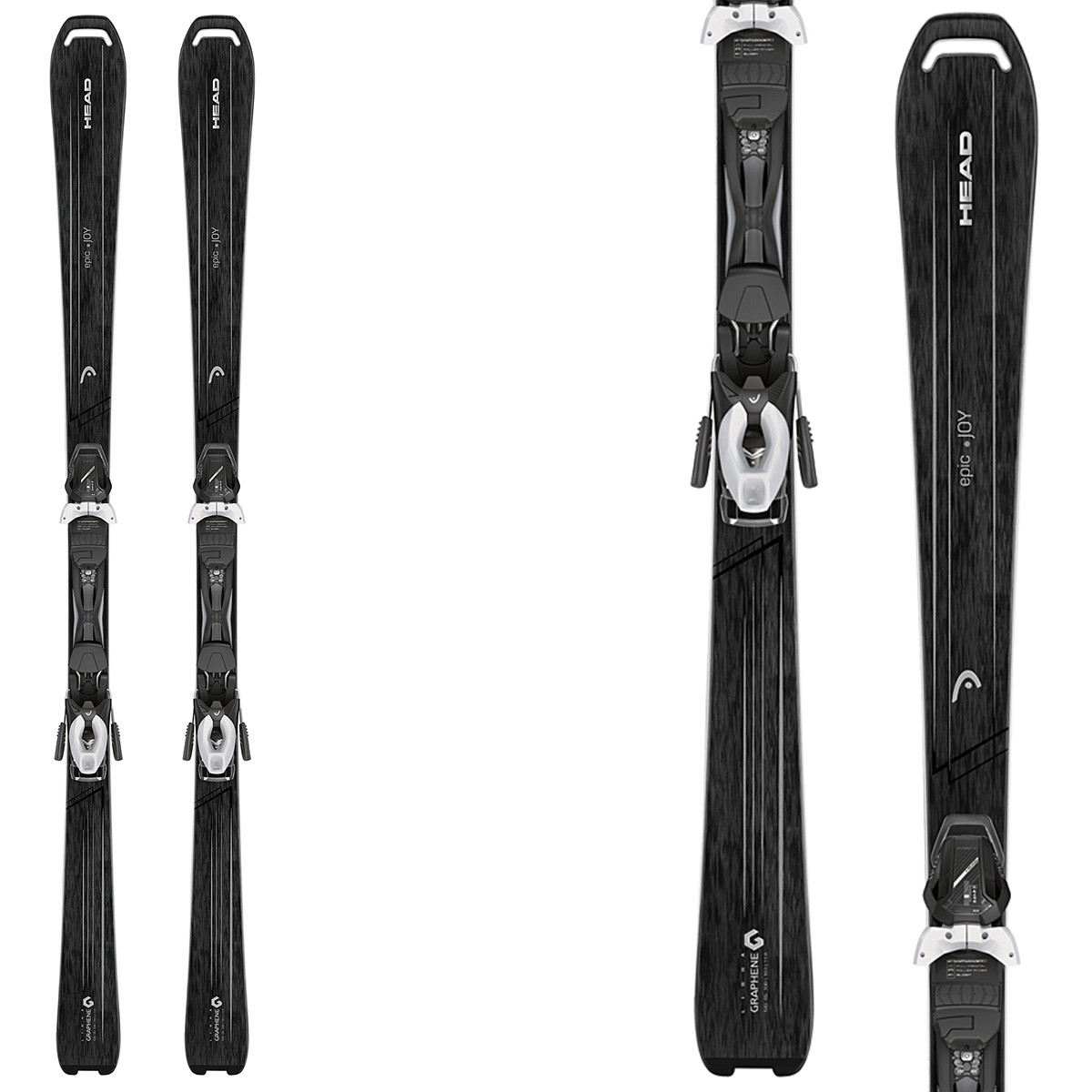 Sci Head Epic Joy SRL + attacchi Joy 11 (Colore: nero-bianco, Taglia: 158)