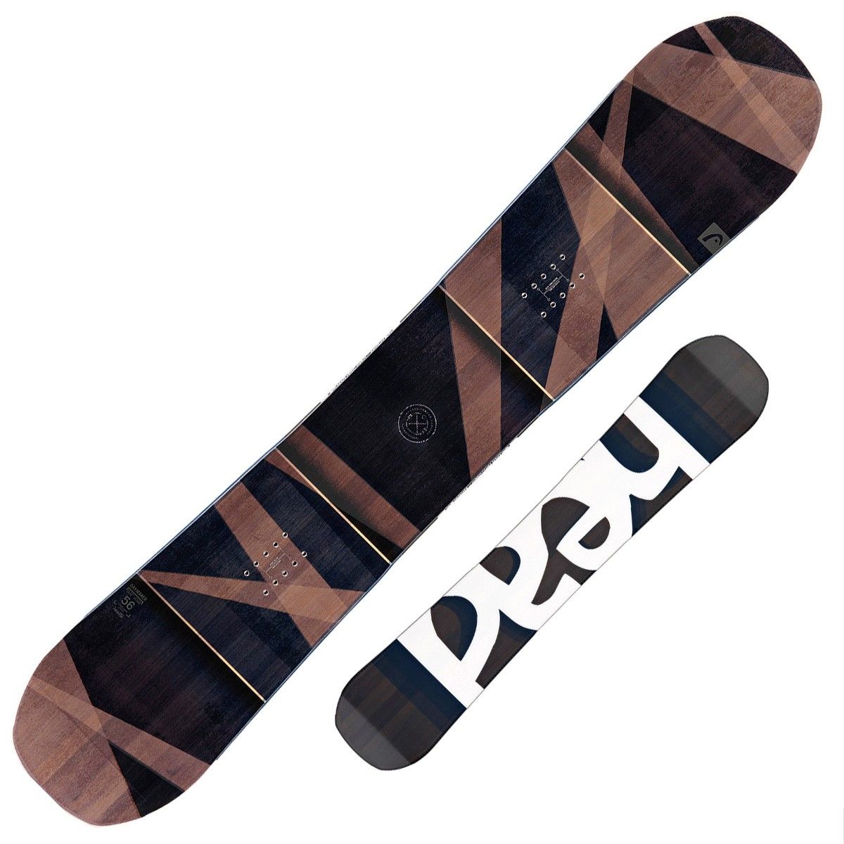 Snowboard Head Daymaker (Colore: grigio-marrone, Taglia: 156)