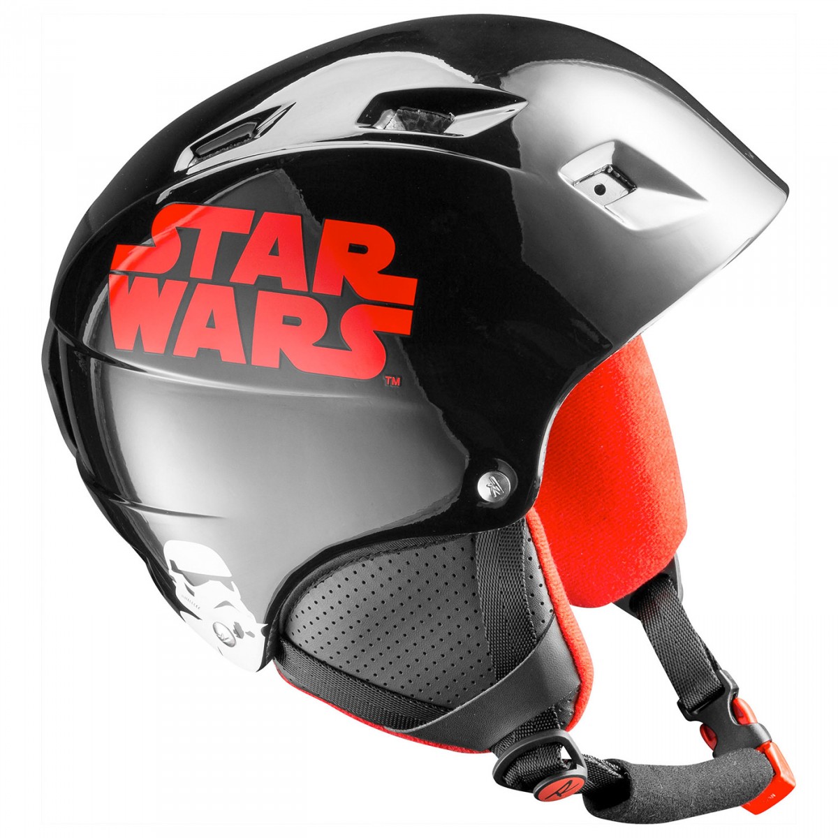 Casco sci Rossignol Comp J Star War (Colore: nero-rosso, Taglia: 49/52)