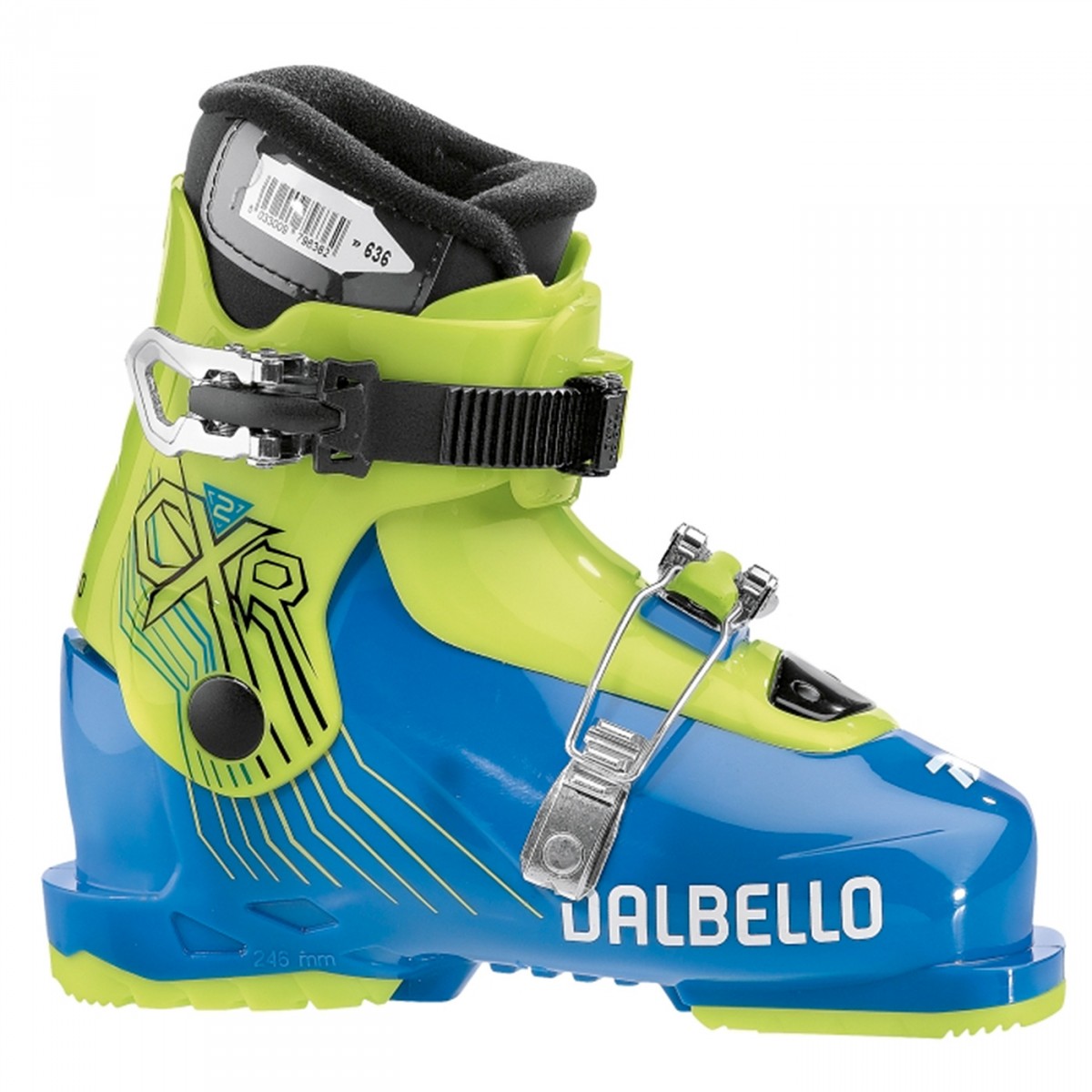 Scarponi sci Dalbello Rtl Cxr 2.0 (Colore: azzurro-giallo, Taglia: 21)