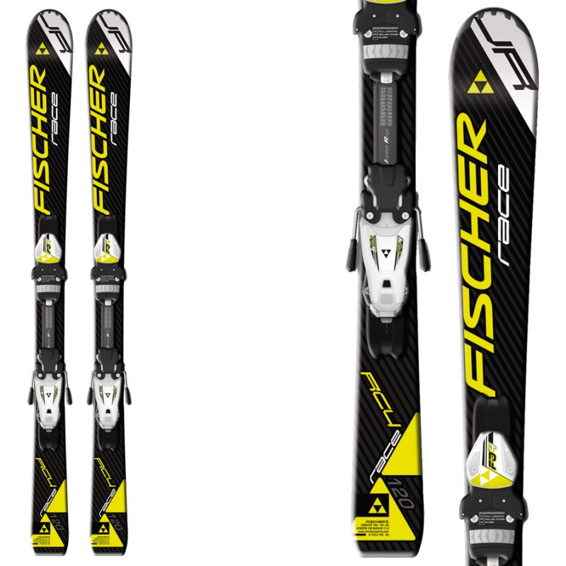 sci Fischer RC4 Race JR Rail + attacchi FJ4 Ac Rail (mis. 90-100)