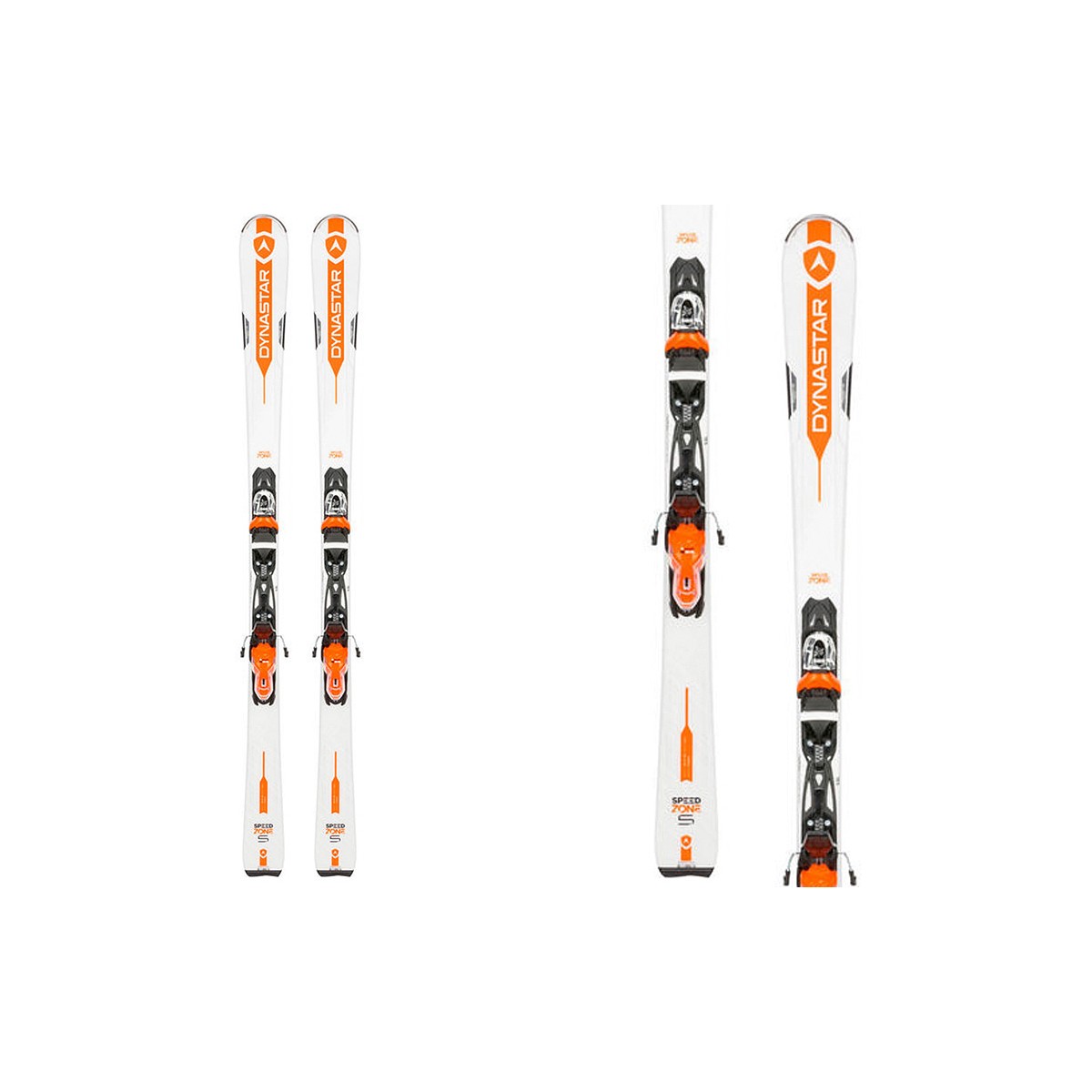 Sci Dynastar Speed Zone Gt + attacchi Xpress 11 B83 (Colore: bianco-arancio, Taglia: 151)