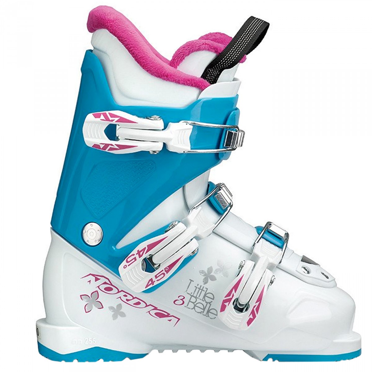 Scarponi sci Nordica Little Belle 3 (Colore: bianco-viola, Taglia: 24.5)