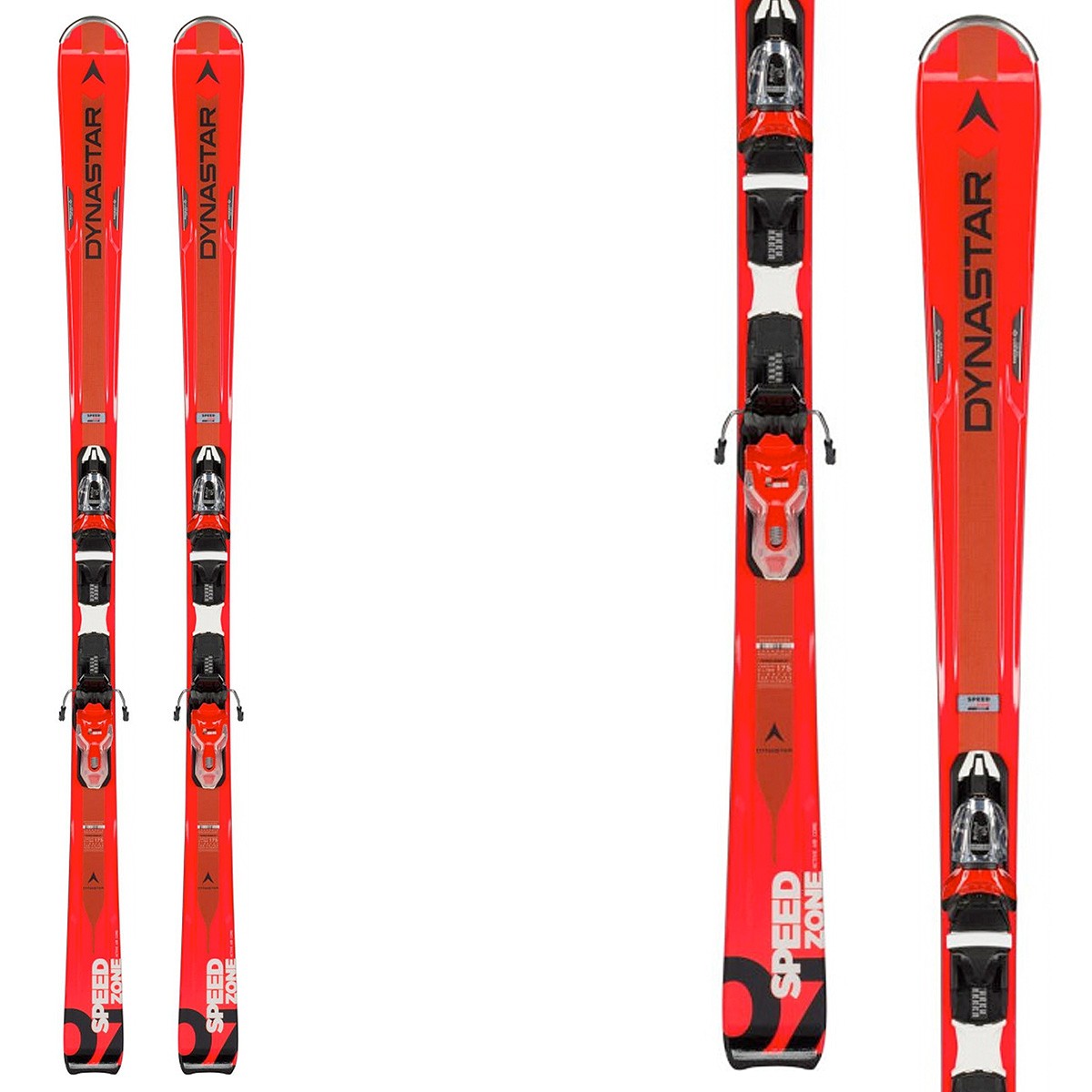 Sci Dynastar Speed Zone 7 (XPress2) + attacchi Xpress 11 B83 (Colore: rosso, Taglia: 167)