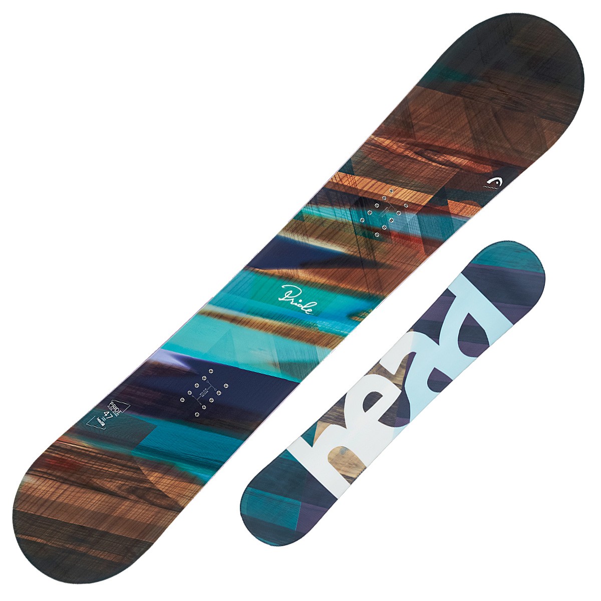 Snowboard Head Pride (Colore: fantasia, Taglia: 147)