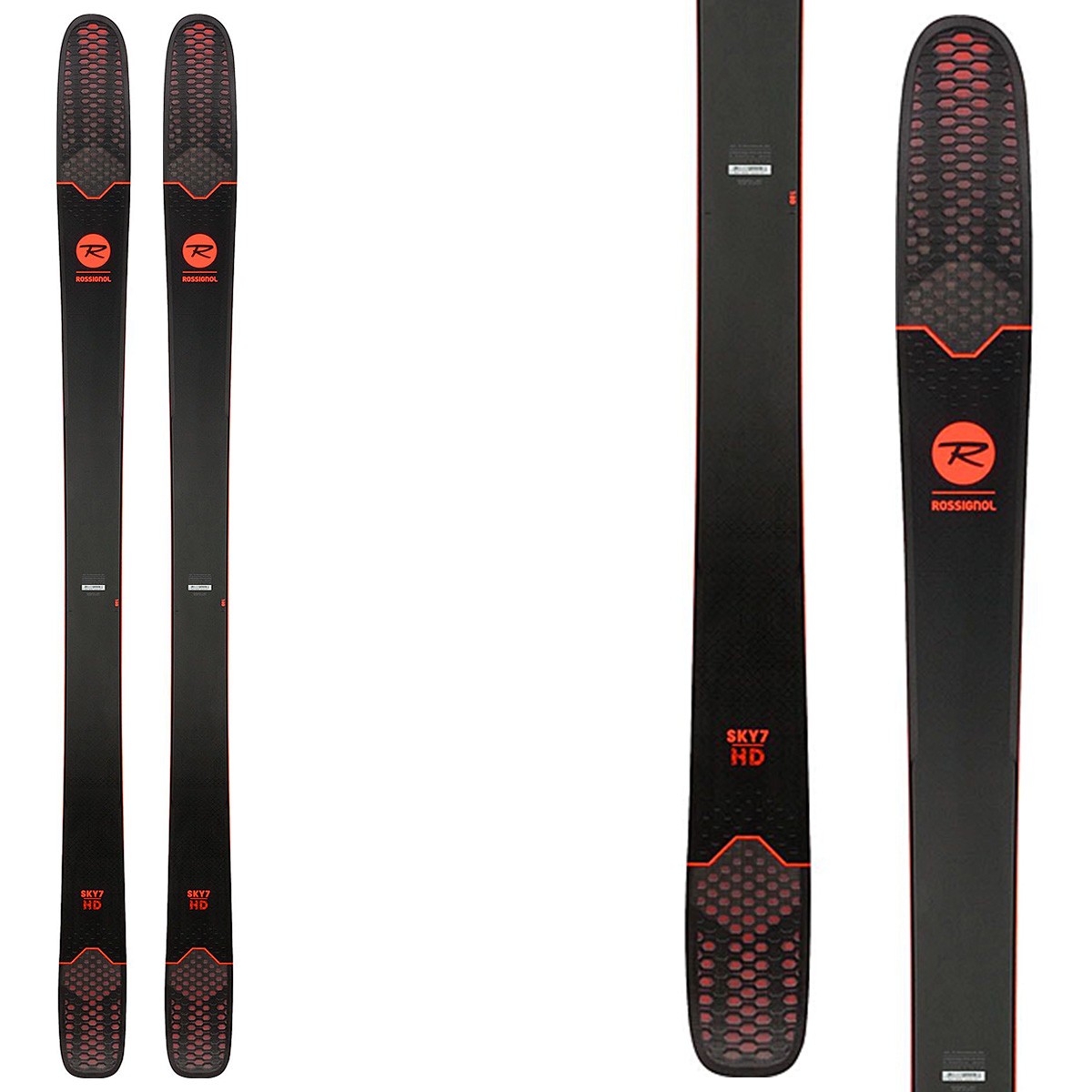Sci Rossignol Sky 7 hd w (Colore: nero-rosso, Taglia: 156)
