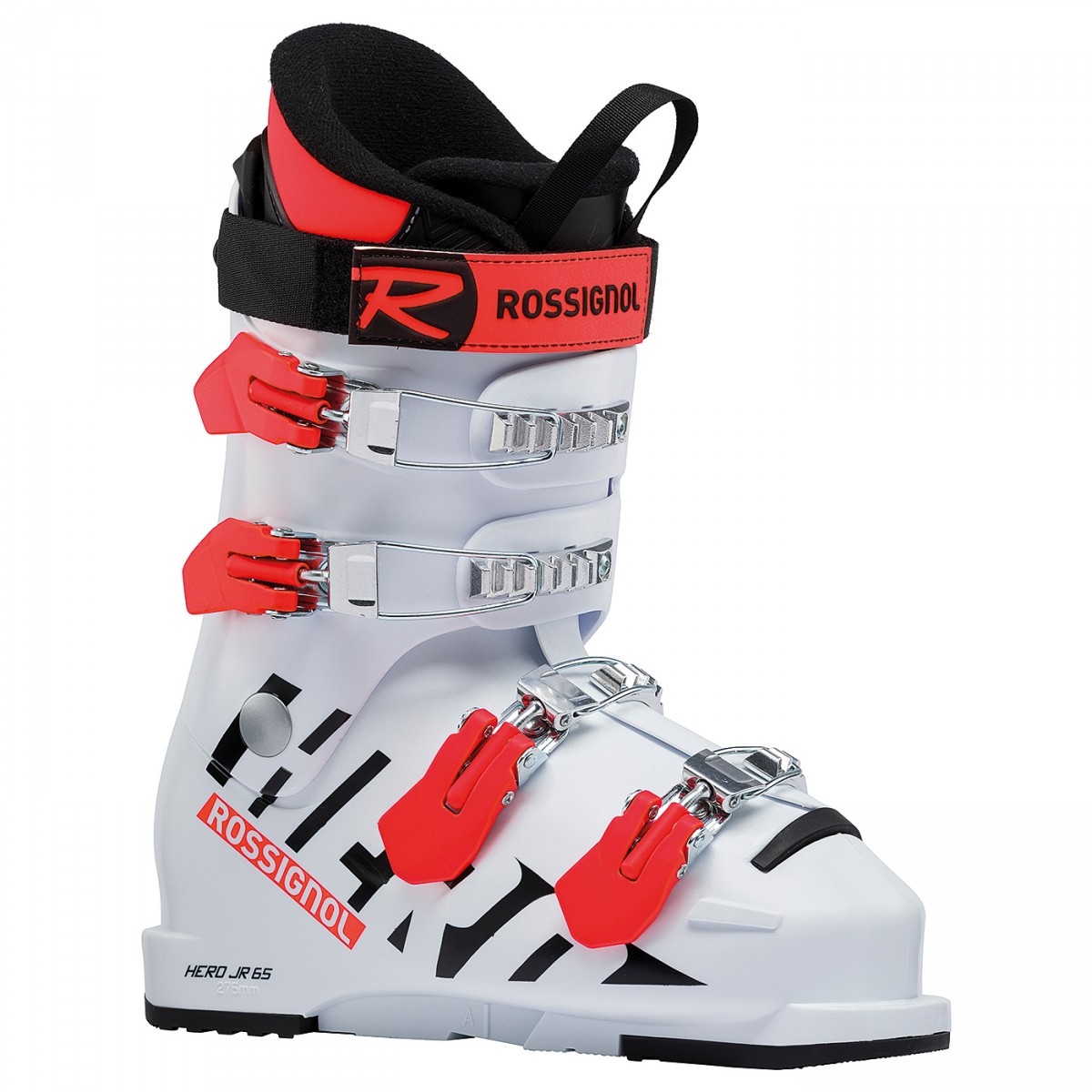 Scarponi sci Rossignol Hero Jr 65 (Colore: bianco-rosso-nero, Taglia: 20)