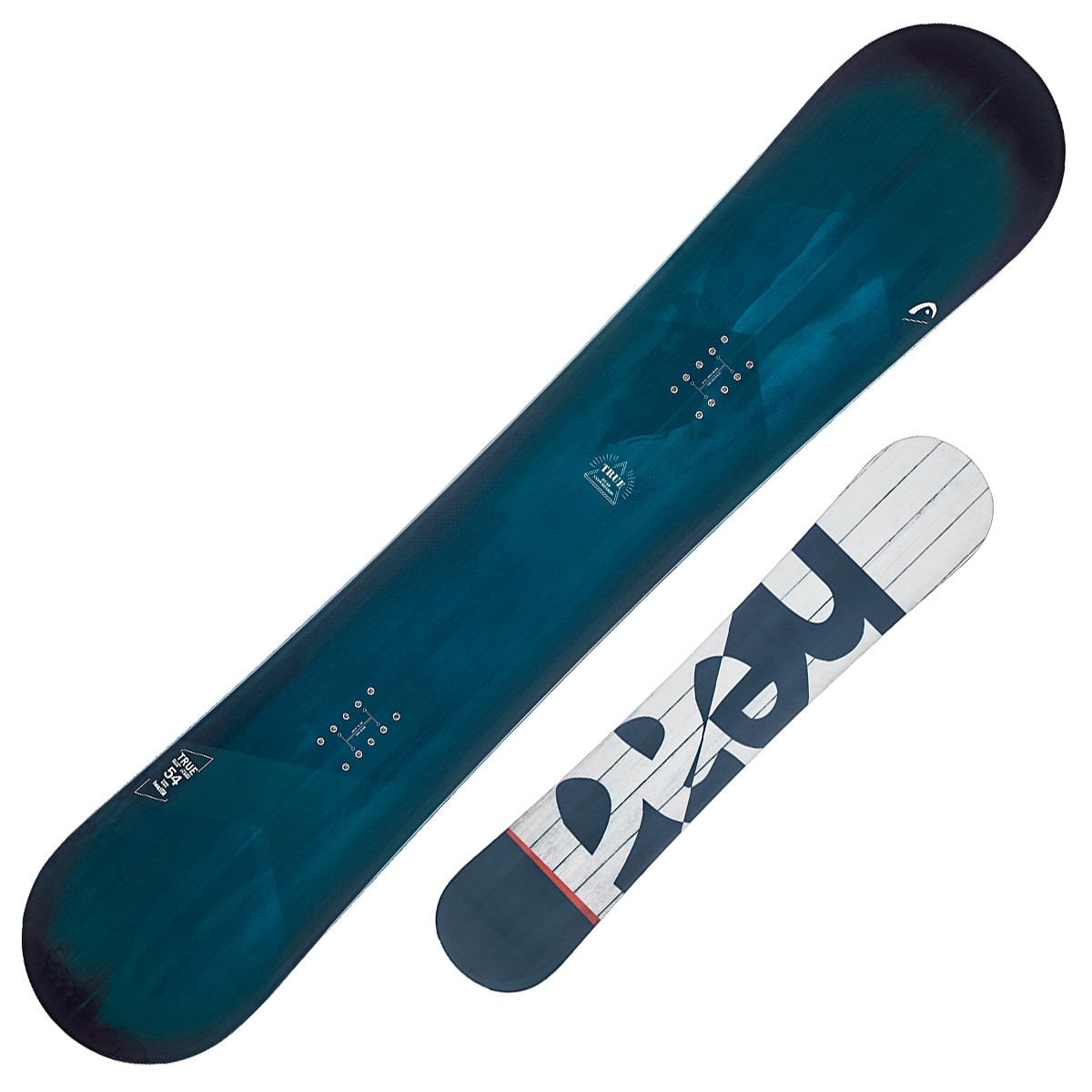 Snowboard Head True Wide (Colore: blu, Taglia: 155)