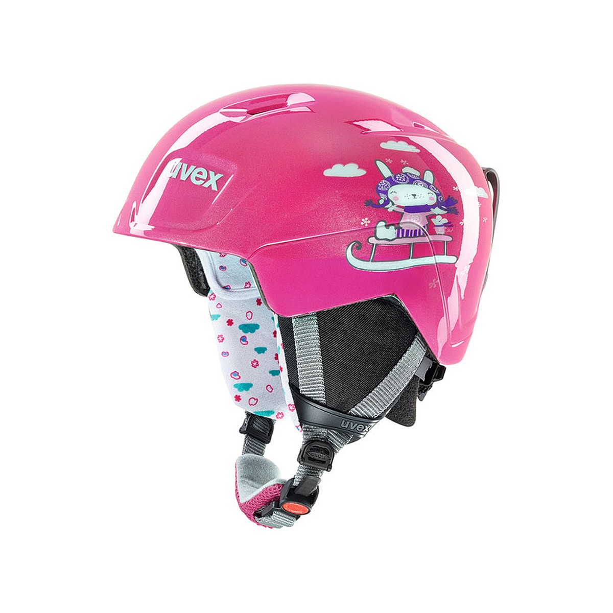 Casco sci Uvex Manic (Colore: rosa, Taglia: 46/50)