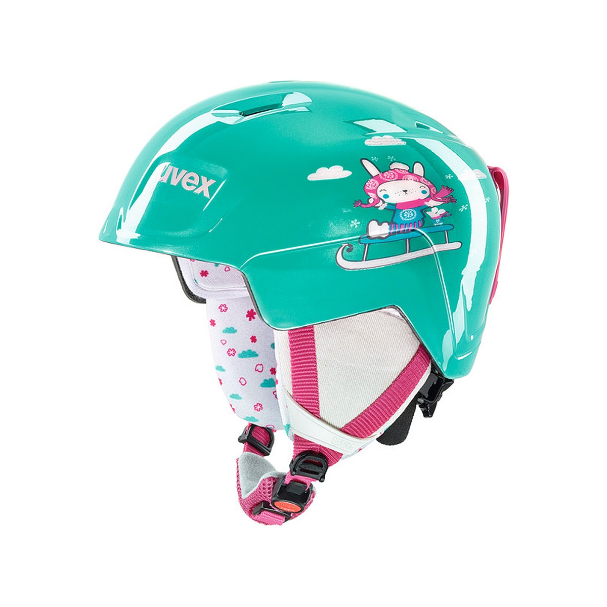 Casco sci Uvex Manic (Colore: verde, Taglia: 51/55)