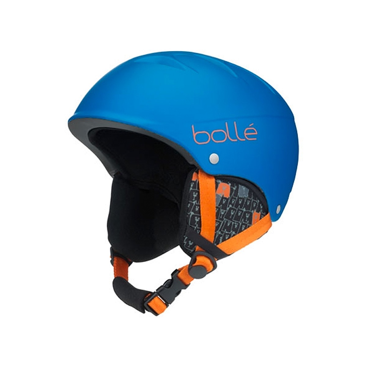 Casco sci Bolle B-Free (Colore: blu-arancio, Taglia: 49/53)