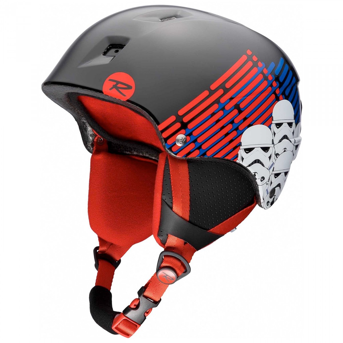Casco sci Rossignol Comp J Star Wars (Colore: nero-rosso, Taglia: 53/56)