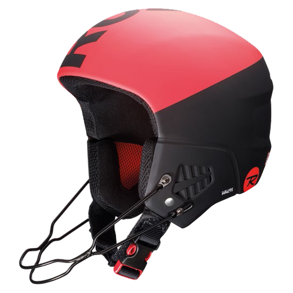 Casco sci Rossignol Hero Jr Fis Impacts (Colore: rosso-nero, Taglia: 58)