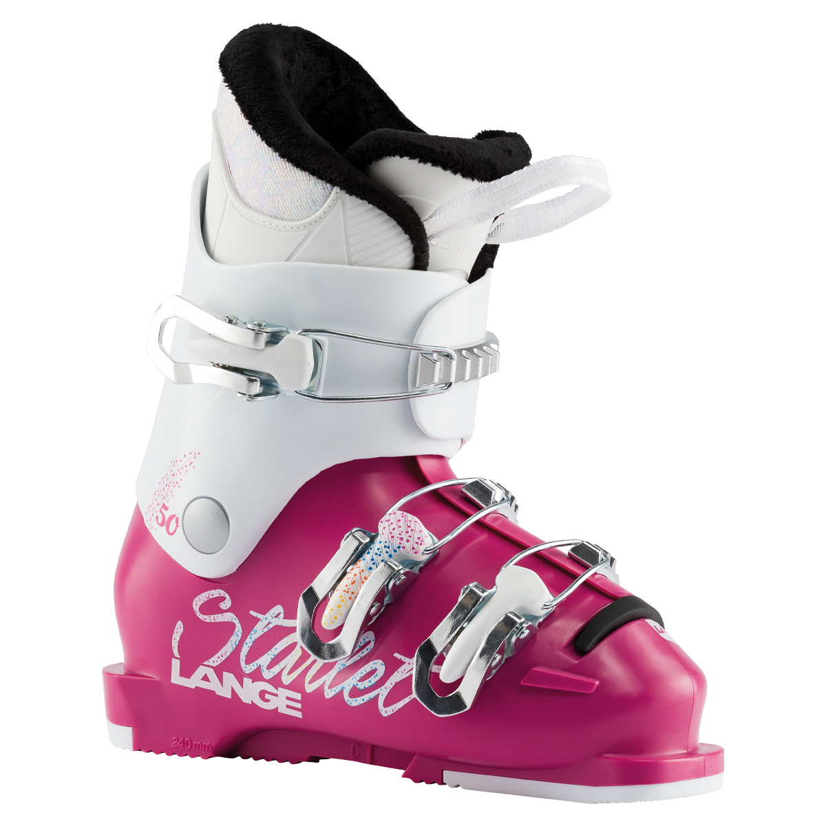 Scarponi Sci Lange Starlet 50 (Colore: magenta, Taglia: 21)