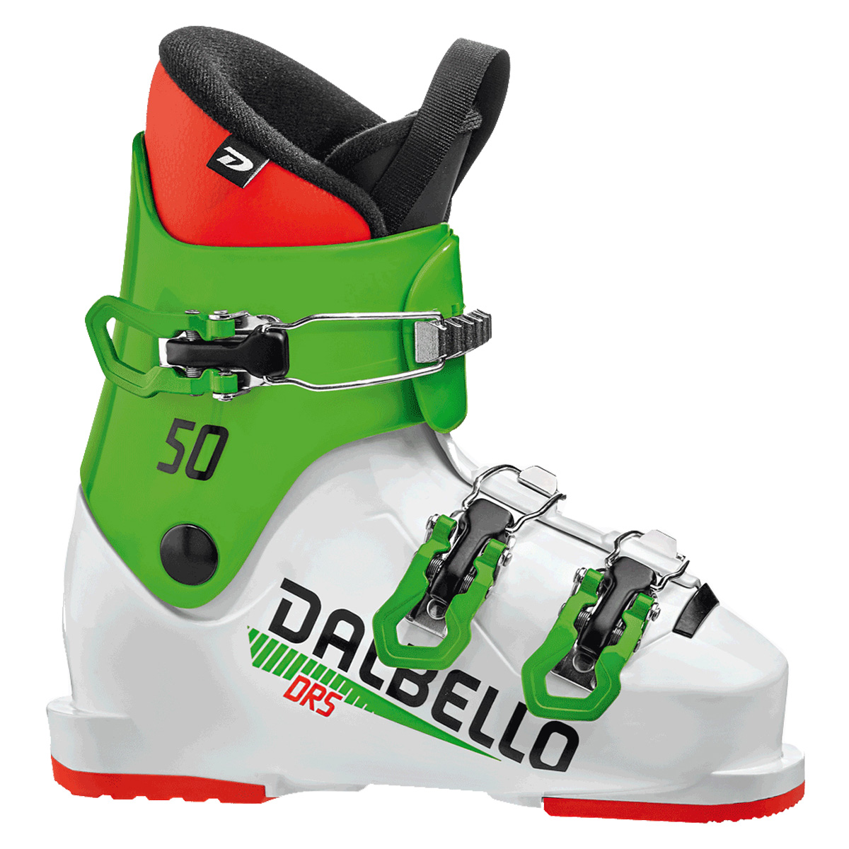 Scarponi sci Dalbello Drs 50 Jr (Colore: white-race green, Taglia: 19.5)