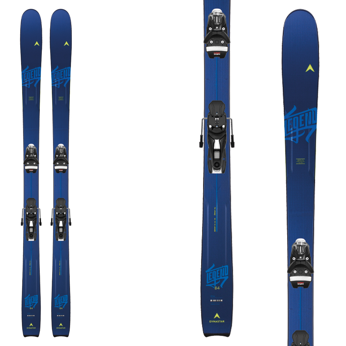 Sci Dynastar Legend 84 + attacchi NX12 GW B90 (Colore: blu, Taglia: 177)