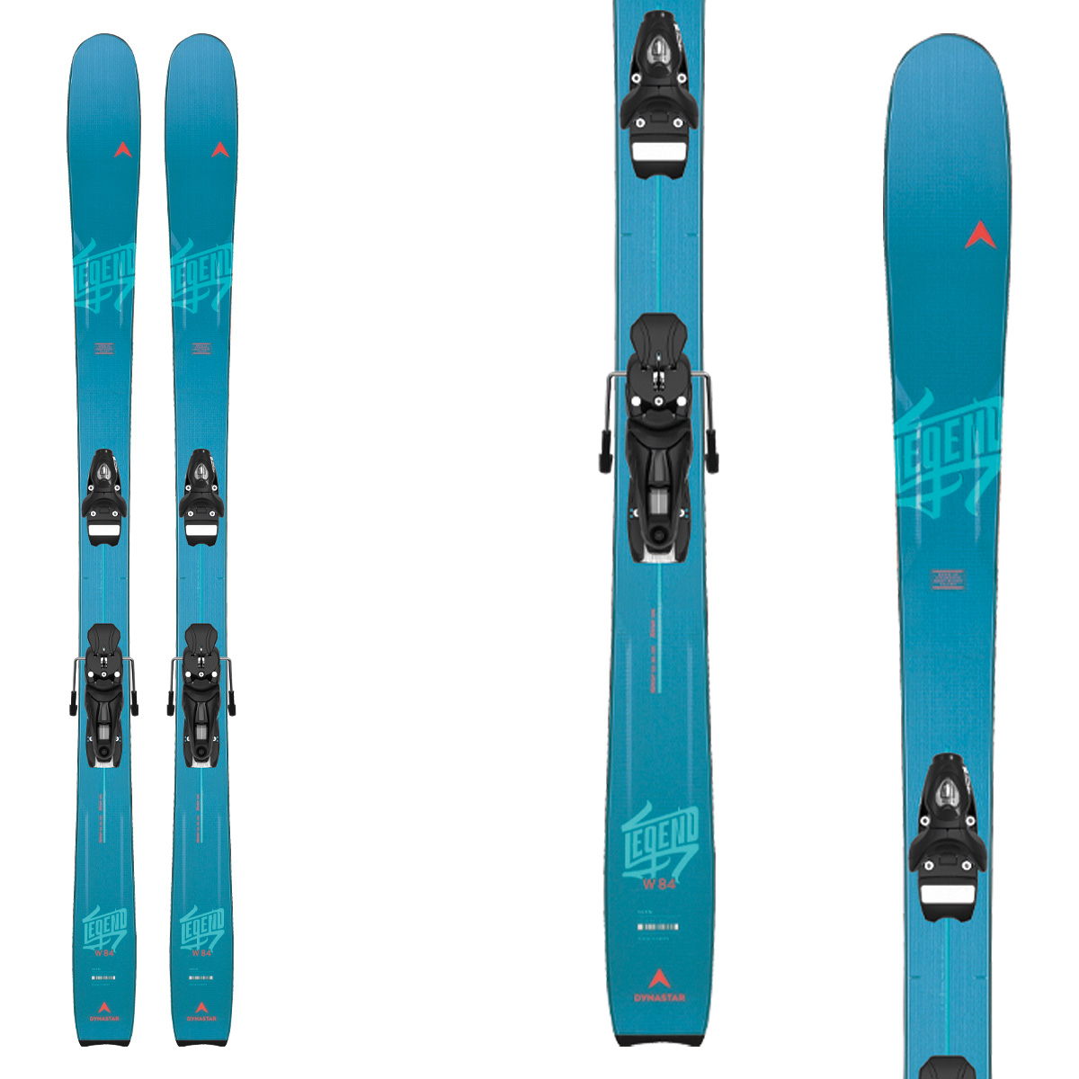 Sci Dynastar Legend W84 + attacchi NX11 B90 (Colore: verde, Taglia: 163)