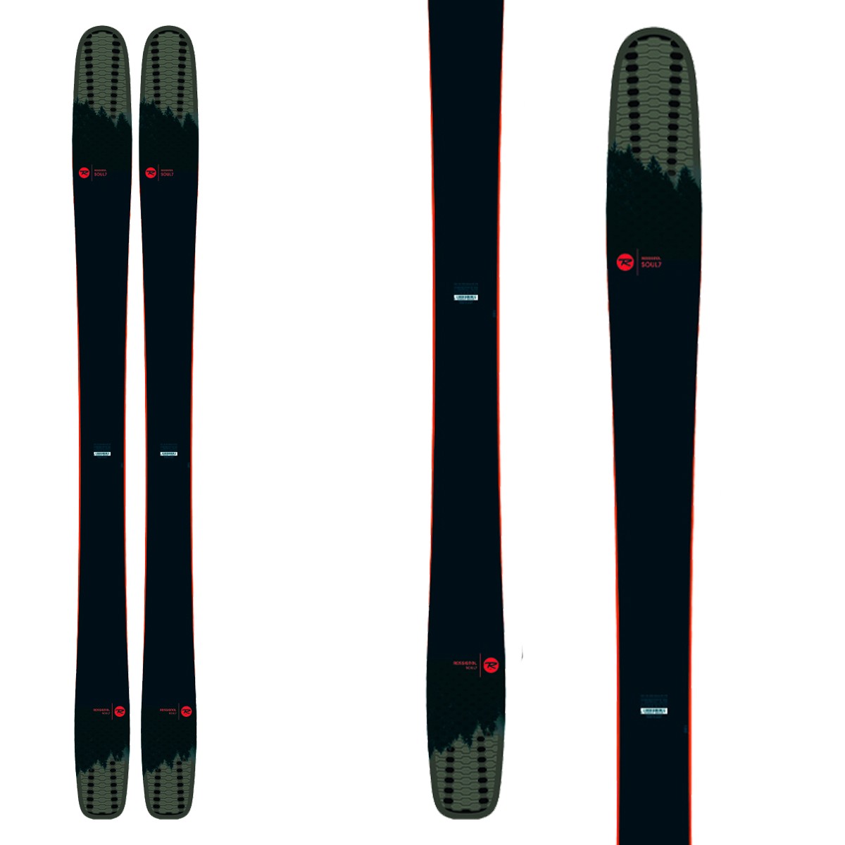 Sci Rossignol Soul 7 HD (Colore: nero-antracite, Taglia: 172)