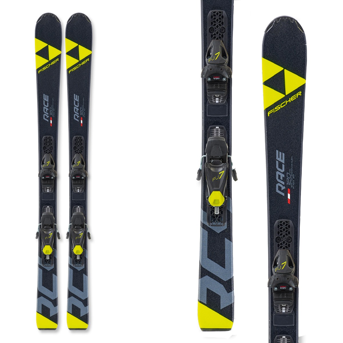 Fischer RC4 WC SL JR Ski (Colore: nero, Taglia: 135)