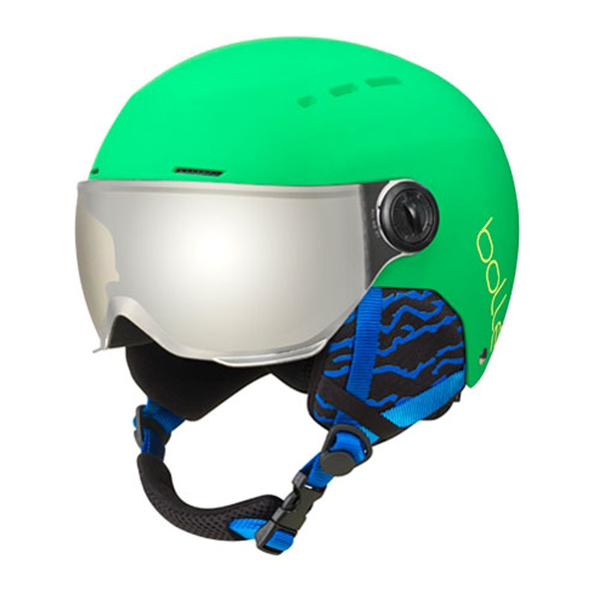 Casco Sci Bolle Quiz Visor (Colore: green-grey, Taglia: 49/52)