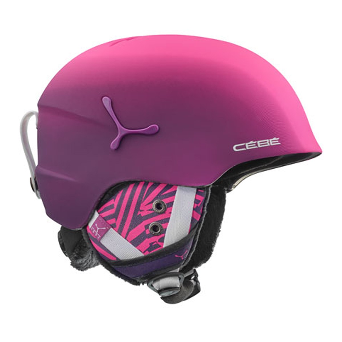 Casco Sci Cebe Suspense Deluxe (Colore: matt pink zebra, Taglia: 54/56)