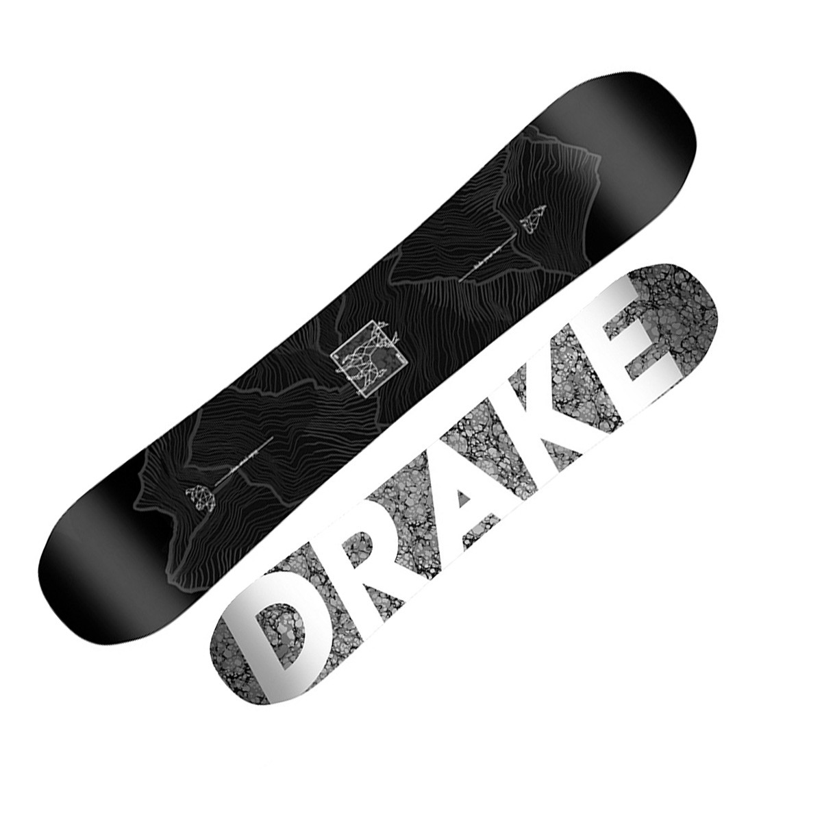 Snowboard Drake Gt Wide (Colore: nero, Taglia: 159)