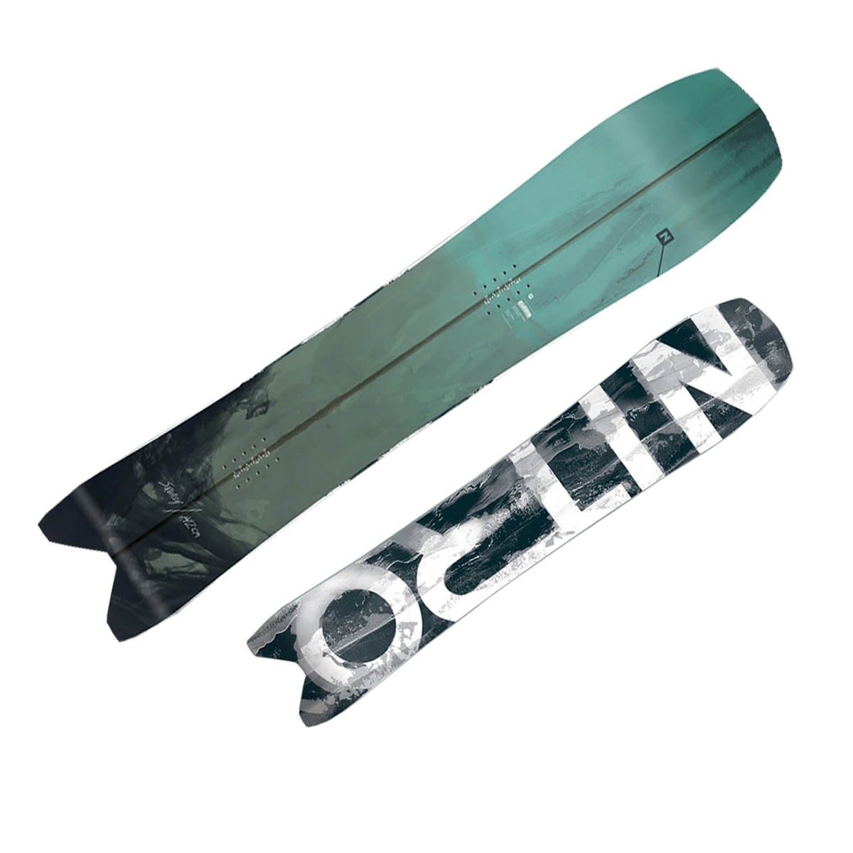 Snowboard Nitro Squash (Colore: verde acqua, Taglia: 137)