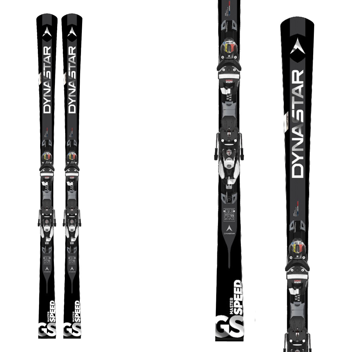 Sci Dynastar Speed Master GS + attacchi SPX12 Konect GW B80 (Colore: nero grigio, Taglia: 175)