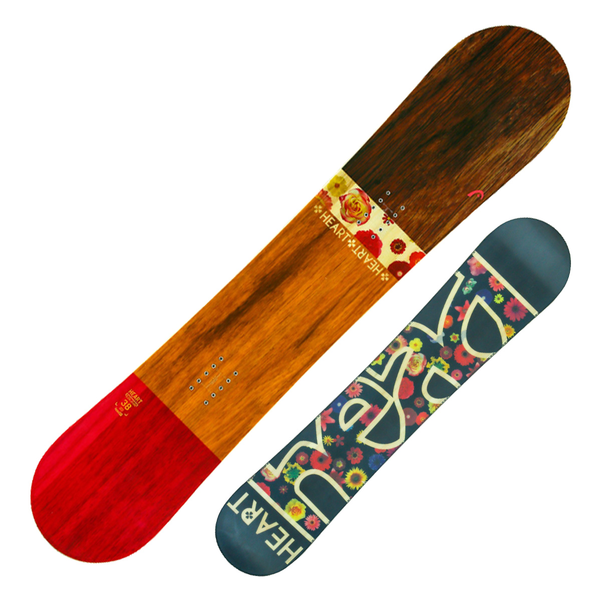 Snowboard Head Heart (Colore: marrone-fucsia, Taglia: 138)