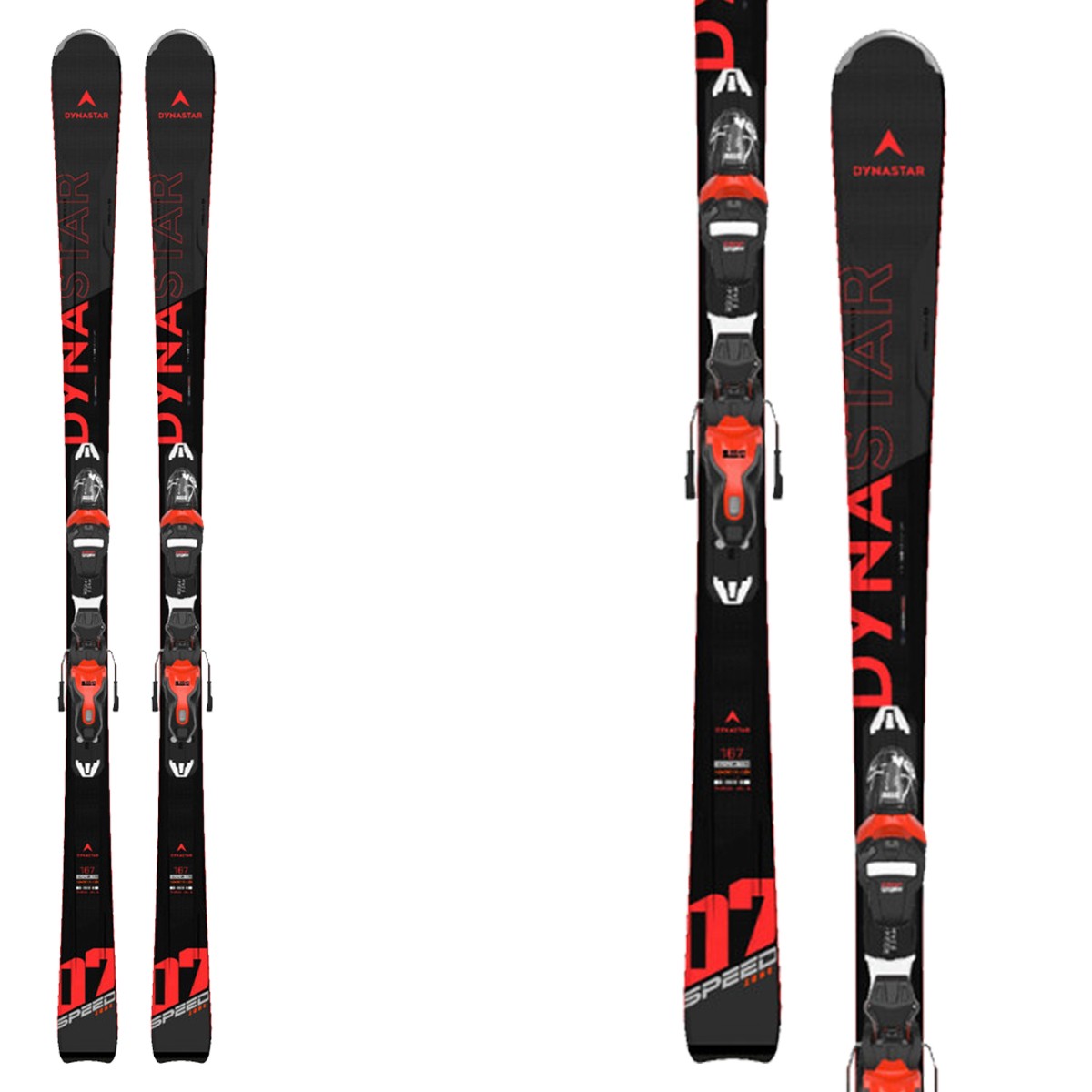 Sci Dynastar Speed Zone 7+ Attacchi Xpress 11 Gw B83 (Colore: red-black, Taglia: 160)