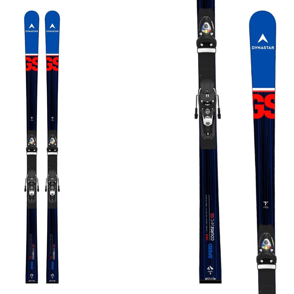 Sci Dynastar Speed Course WC GS (R22) con attacchi Spx 15 Rockerace (Colore: blu-nero, Taglia: 185)